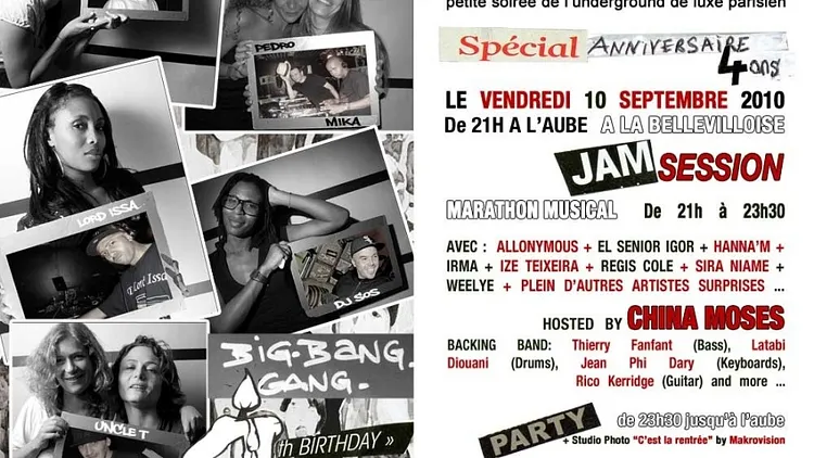 BIG BANG GANG PARTY/SPECIALE ANNIVERSAIRE