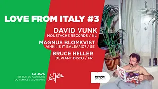 DDP presents Love From Italy #3 Feat. David Vunk