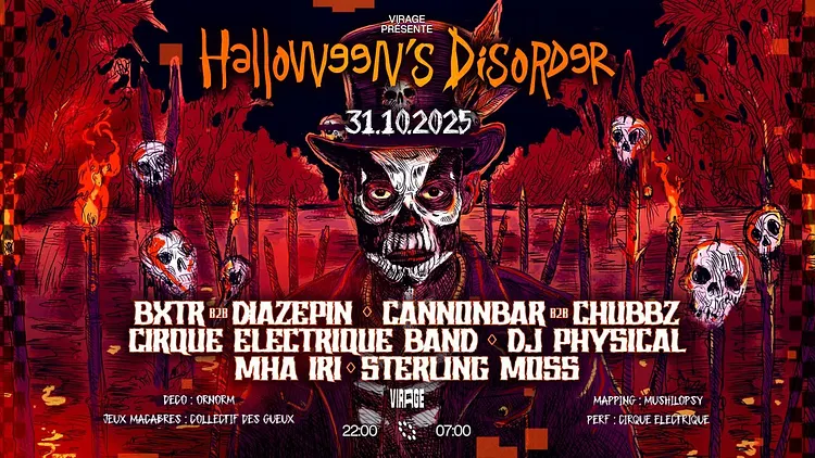 Halloween's Disorder: Mha Iri, Dj Physical, Sterling Moss...