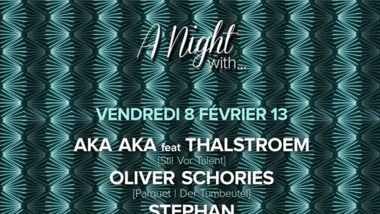 A Night With Feat. Thalstroem Live, Oliver Schories