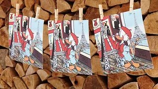SÉRIGRAPHIE "PARIS JE T'AIME" - SIGNATURE PAR SPEEDY GRAPHITO