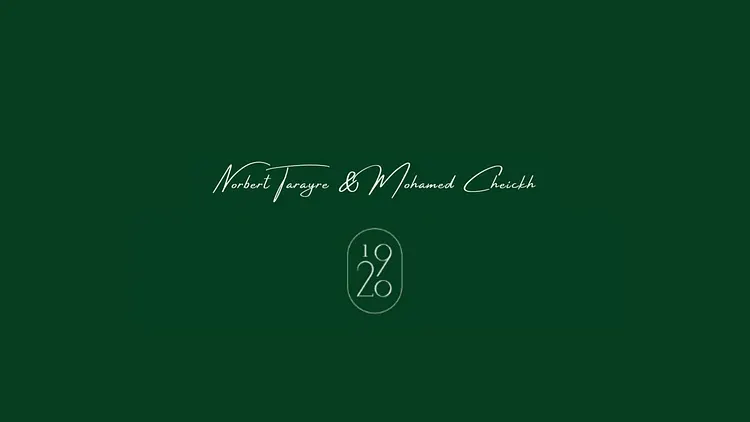 Norbert Tarayre x Mohamed Cheikh - 4 mains exclusif