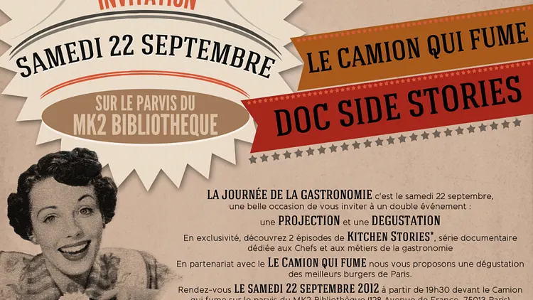 projection gourmande
