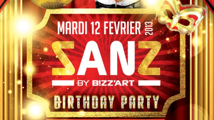 Sanz by Bizz'art Birthday