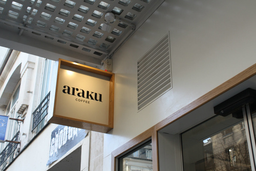 Araku Coffee Shop Paris