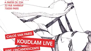 ELECTROCHIC BURLESK PARTY PRESENTE KOUDLAM LIVE
