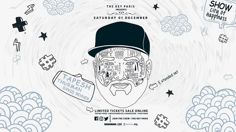 The Key Paris presents : Tapesh, Thurman, David Reyner