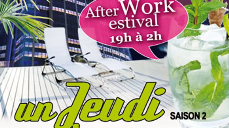 after work un jeudi en terrasse