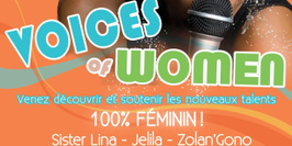 soirée tremplin féminin VOICES of WOMEN