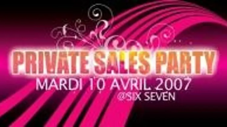 Private Sales Party