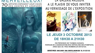 Vernissage de l'exposition Contes et Légendes