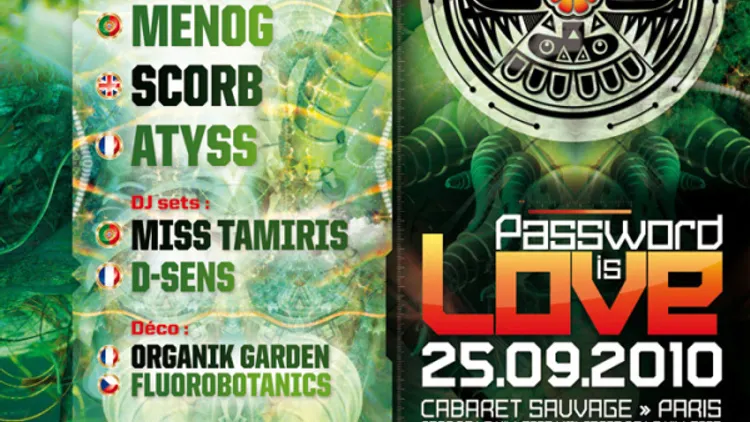PASSWORD IS LOVE 2010 - Cabaret Sauva