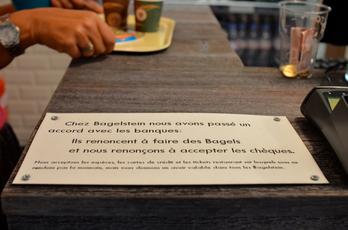 Bagelstein Restaurant Paris