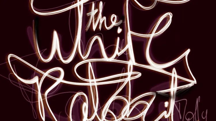 FOLLOW THE WHITE RABBIT presents INDIGO RAW (Barce