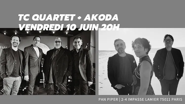 Tony Chasseur Quartet + AKODA : Les rendez-vous créoles