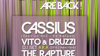 Open House Cassius, The Raputre dj set & Paco