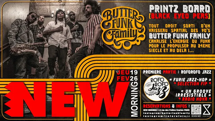 Butter Funk Family /W Roforofo Jazz @ New Morning