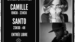 Camille & Santo aux platines