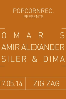 Popcorn Records : Omar S, Amir Alexander, Siler & Dima