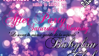 After Party"Saturday Morning"