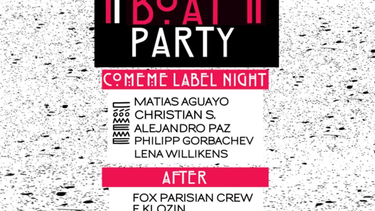 BoomBoomBoat Party