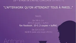 L'after Work que nous attendions tous à Paris
