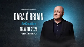 Dara Ó Briain présente son nouveau spectacle Re:Creation à l'Alhambra