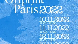 Offprint Paris 2022 - Salon d'éditeurs indépendants au Pavillon de l'Arsenal