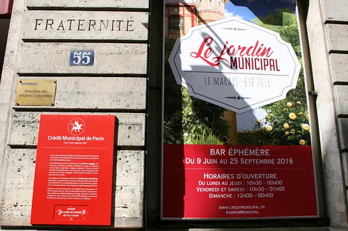 Le Jardin Municipal Bar Restaurant Paris