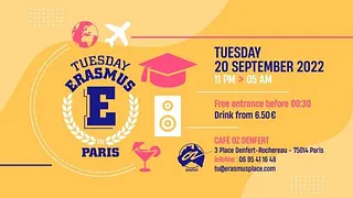 TUESDAY ERASMUS IN PARIS