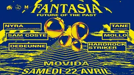 Fantasia w/ Nyra, Hardrock Striker & Pentagon DJs (Sam Coste, Tane, Mollo & Debeunne)