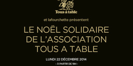 LE NOËL SOLIDAIRE DE L'ASSOCIATION TOUS A TABLE