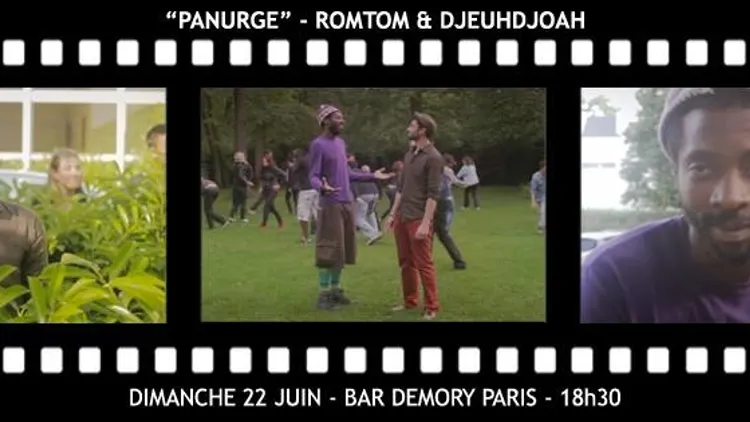 Apéro Concert Projection RomTom & Djeuhdjoah