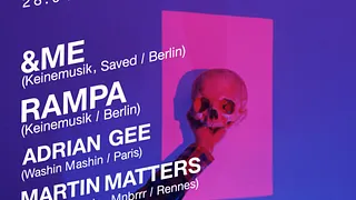 WUNDER MASCHINE w/ &Me, Rampa, Adrian Gee, Martin Matters...