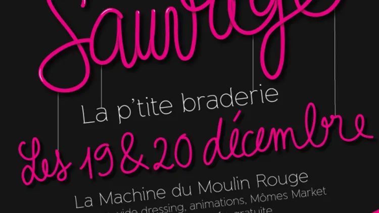 P'tite braderie de Noël. Violette Sauvage