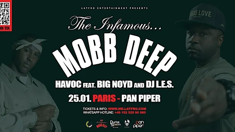 Mobb Deep (Havoc, Big Noyd, DJ.L.E.S.) Live in Paris
