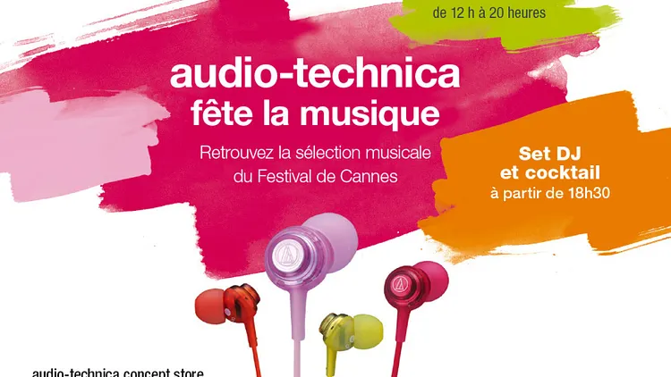 audio-technica fête la musique
