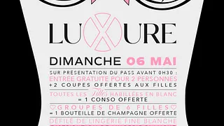 LUXURE édition NUIT BLANCHE