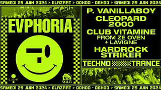 EVPHORIA x GLAZART : Cleopard2000, P.VANILLABOY & more