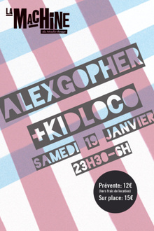 Alex Gopher + Kid Loco + Breton dj set