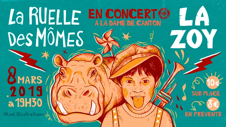LA RUELLE DES MOMES + LA ZOY