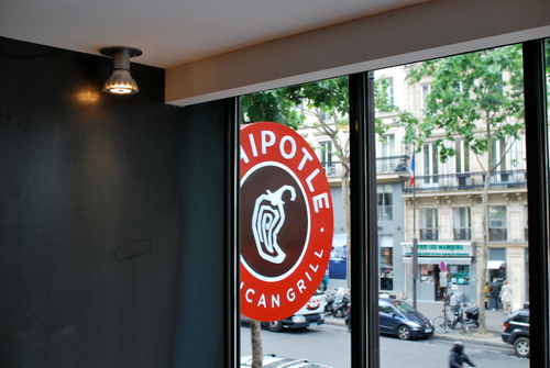 Chipotle Restaurant Paris