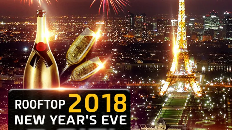 ROOFTOP PANORAMIQUE D ' EXCEPTION NEW YEAR 2018 TOUR EIFFEL