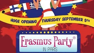 ERASMUS WELCOME PARTY IN PARIS
