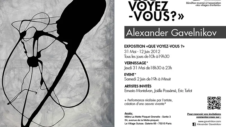 « Que voyez-vous ? »