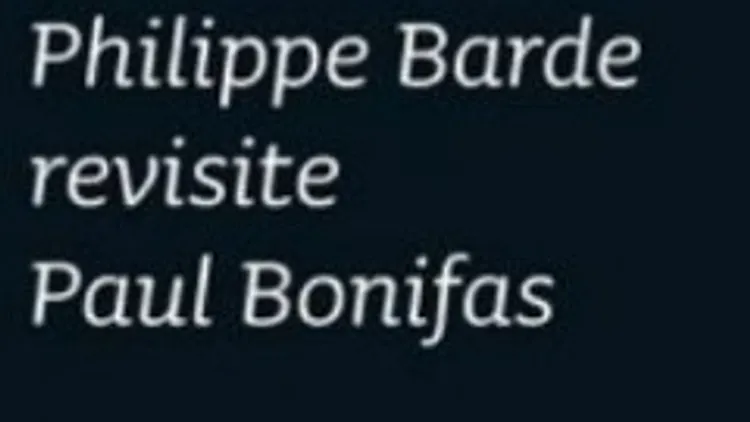 Emprunter pour inventer, Philippe Barde revisite Paul Bonifas