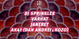 Concrete: Dj Sprinkles, Varhat, Janeret, AK41(Dan Andrei & Kozo)