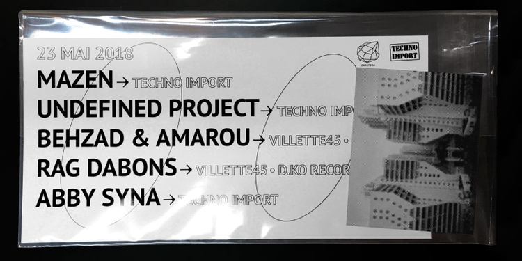 Concrete: Techno Import Vinylshop x Woodfloor