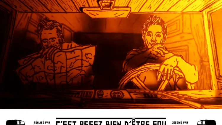 Hommage à Zoo Project,  Projection-rencontre "C'est assez bien d'être fou "