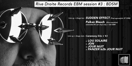 Rive Droite Records session EBM#3 : BDSM